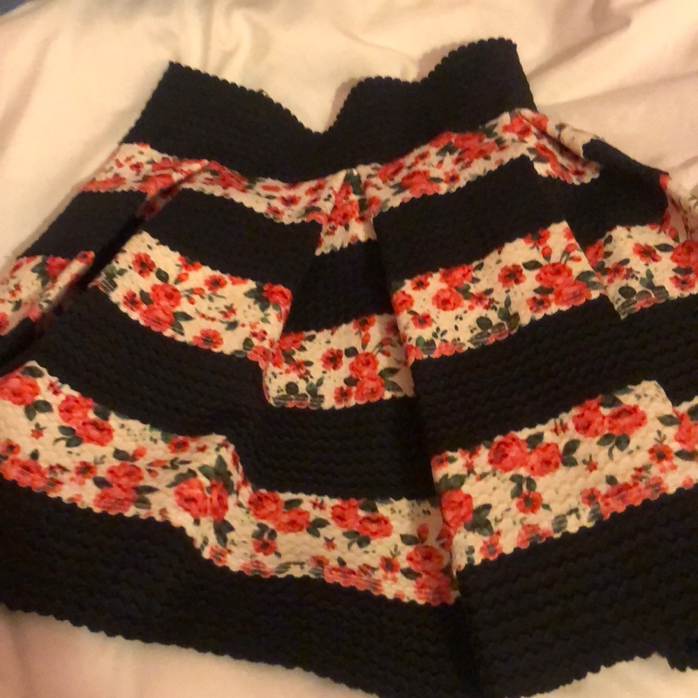Cute floral skirt